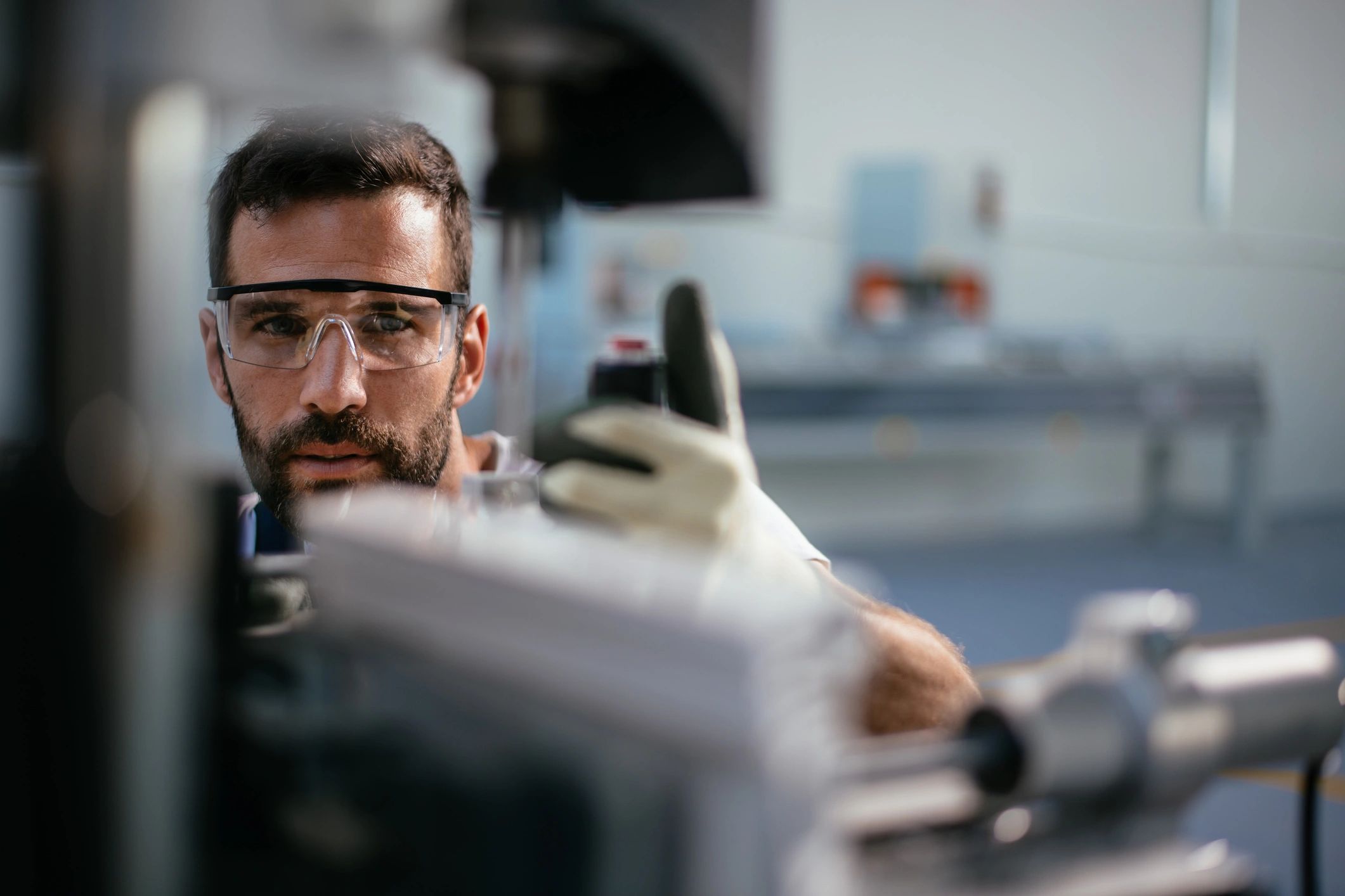 Precision plastic part inspection